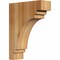 Ekena Millwork Pescadero Rough Sawn Corbel, Western Red Cedar, 4"W x 12"D x 16"H COR04X12X16PEC00RWR - alternate 1